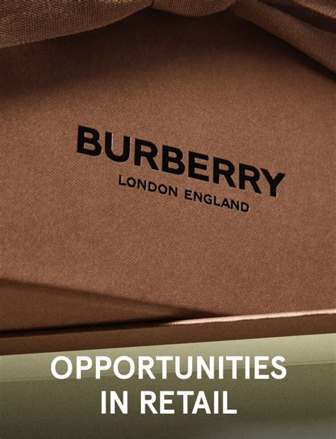 burberry london jobs|burberry jobs vacancies.